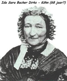 Ida Sara Köhn around 1868.  Click to see a larger picture. Ida Sara Köhn around 1868.  Click to see a larger picture.